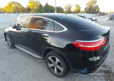 2018 Mercedes-Benz Glc 300 Coupe 4Matic из США, поврежденный, VIN WDC0J4KB5JF407341